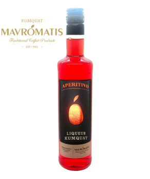 Kumquat Likör Mavromatis Aperitivo Bitter - 500ml - 20% vol.