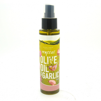 Nyssos Knoblauch Infundiertes Olivenöl - Spray - 100ml