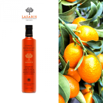 Kumquat Likör Lazaris P.G.I - 500ml - 20% vol.