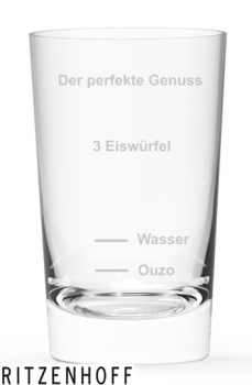 6 Ouzo Ritzenhoff Gläser - Der perfekte Genuss