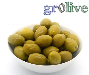 Grüne Oliven mit Kern - Jumbo - 1Kg