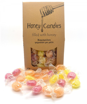 Honigbonbons mit Honigfüllung