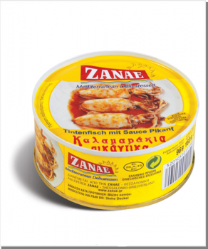 Calamares - Kalamarakia in pikanter Soße