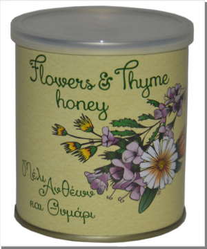 Honig aus Blüten und Thymian 450g