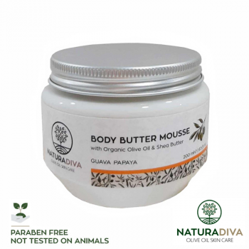 Body Butter Mousse Guave Papaya - Body Butter Mousse Guava Papaya