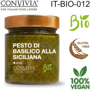 BIO Sizilianisches Basilikumpesto