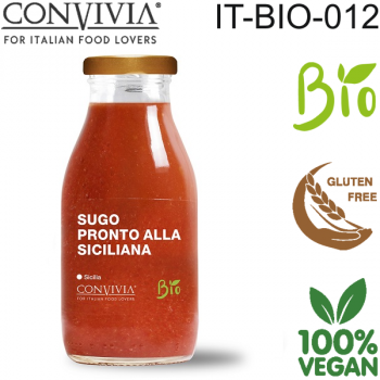 Bio Fertge Sauce aus sizilianischen Kirschtomaten