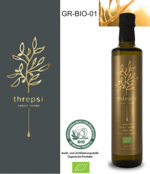 Threpsi - BIO Natives Olivenöl Extra - 500ml
