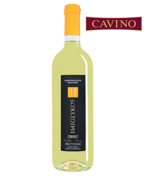 Wein Cavino - Weiß Griechenland aus Produkte - und Imiglykos - für Portal Ihr Korfu