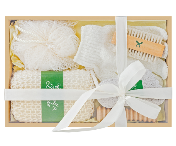Geschenkset Croll & Denecke Spaset mit Patounis Olivenölseife