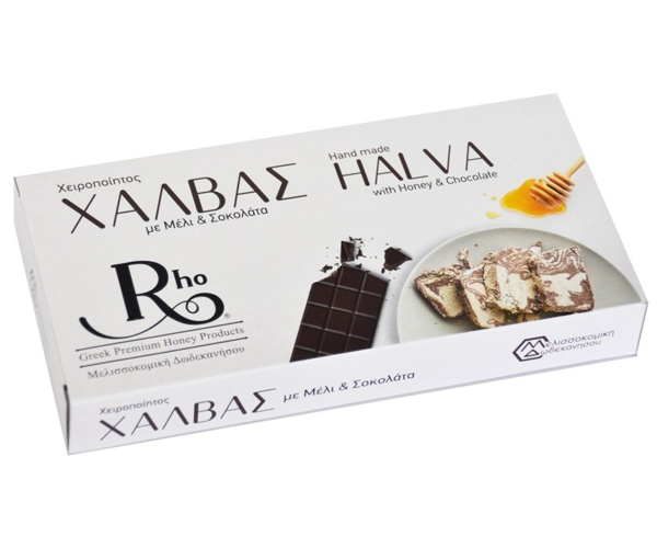 Halvas mit Honig und Schokolade