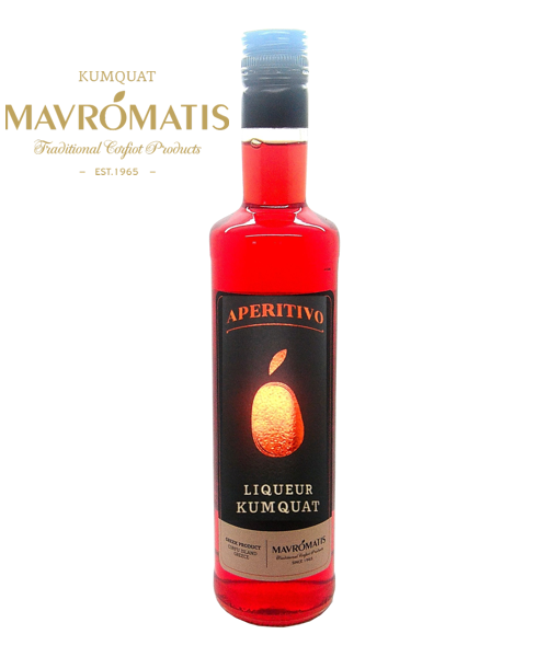 Kumquat Likör Mavromatis Aperitivo Bitter - 500ml - 20% vol.