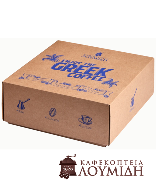 Kaffeerösterei Loumidis Kaffeeset - Greek Coffee Kit - Klein