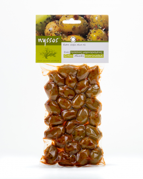 Grüne Oliven in Marinade - 200gr