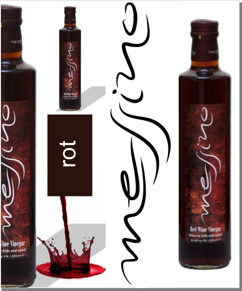 Papadeas messino - Weinessig - Rot - 250ml