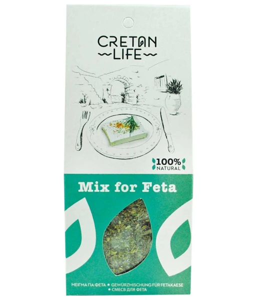 Fetakäse - Gewürzmischung - cretanlife
