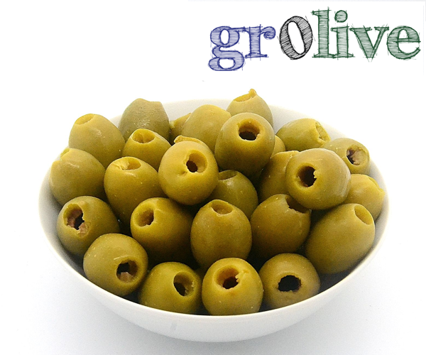 Grüne Oliven ohne Kern - Giant - 1Kg