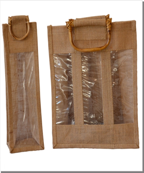 Geschenktasche - Jute (1 Flasche)