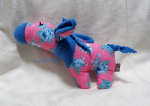 Handgenähter Esel "Pink"